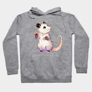 Opossum Art Hoodie